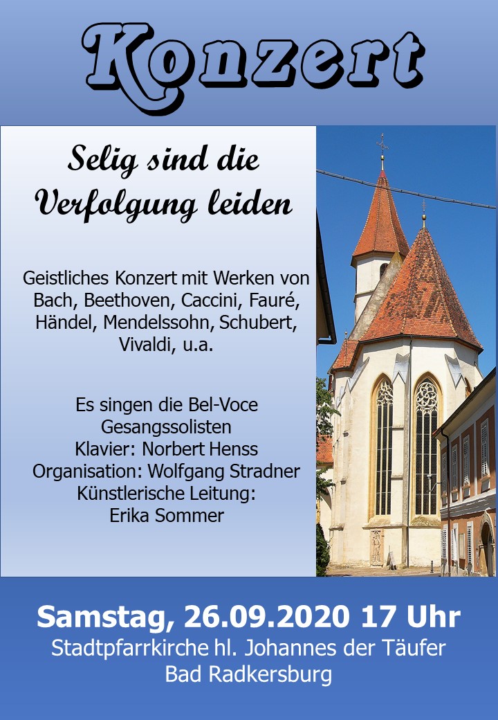 Plakat Bad Radkersburg Stadtpfarrkirche